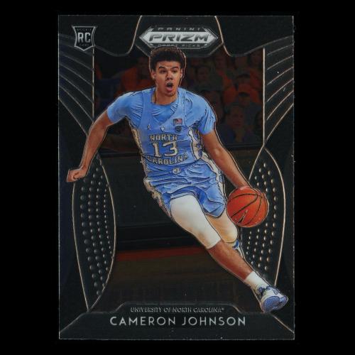 Cameron Johnson RC 2019-20 Prizm Draft Picks Rookie Tar Heels | Suns