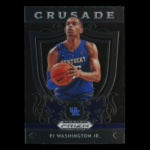 PJ Washington RC 2019-20 Prizm Draft Picks Crusade Rookie Wildcats | Hornets