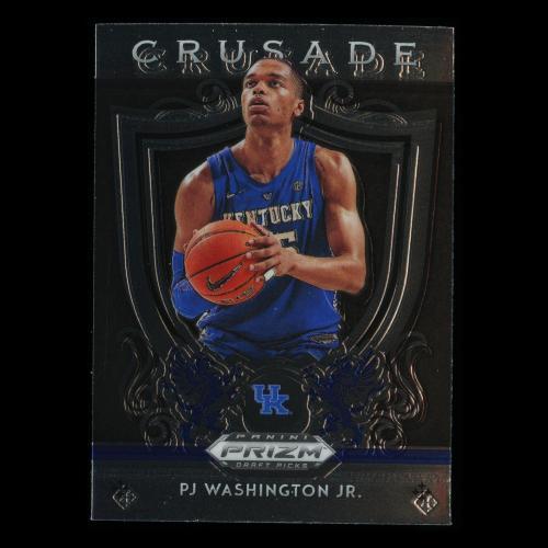 PJ Washington RC 2019-20 Prizm Draft Picks Crusade Rookie Wildcats | Hornets