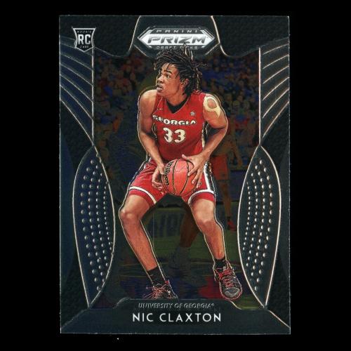 Nic Claxton RC 2019-20 Prizm Draft Picks Rookie Bulldogs | Nets