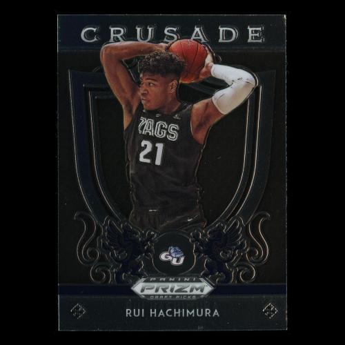 Rui Hachimura RC 2019-20 Prizm Draft Picks Crusade Rookie Bulldogs | Wizards