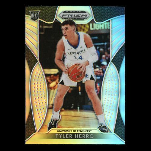 Tyler Herro RC 2019-20 Prizm Draft Picks Silver Rookie Wildcats | Heat