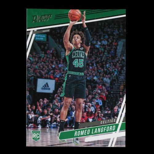 Romeo Langford RC 2019-20 Chronicles Prestige Rookie Celtics
