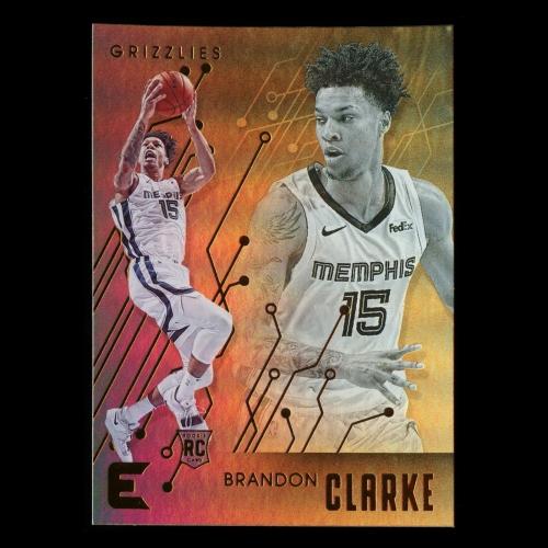 Brandon Clarke RC 2019-20 Chronicles Essentials Rookie Grizzlies