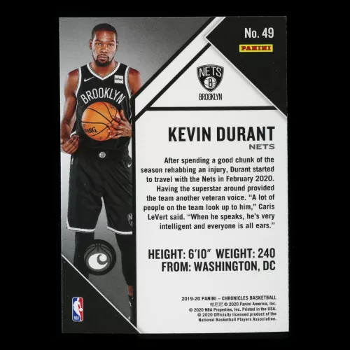 Kevin Durant 2019-20 Chronicles Nets