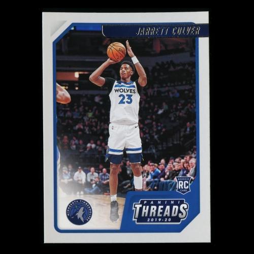 Jarrett Culver RC 2019-20 Chronicles Threads Rookie Timberwolves