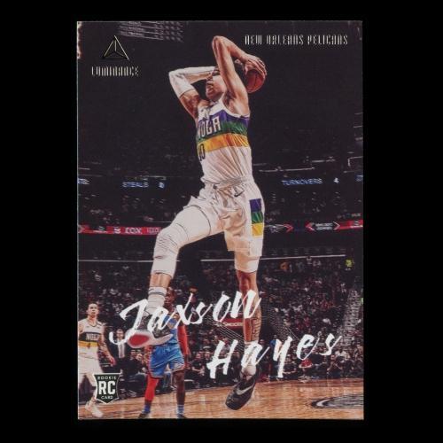 Jaxson Hayes RC 2019-20 Chronicles Luminance Rookie Pelicans