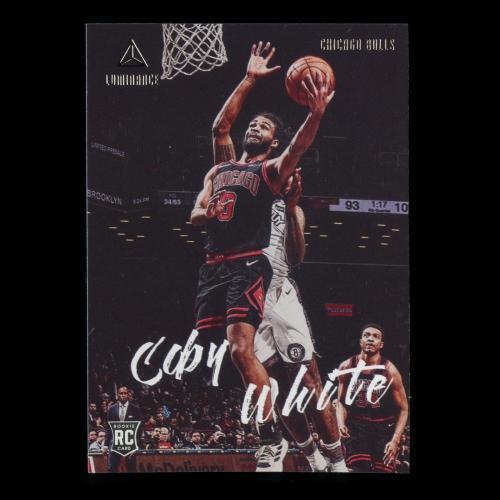 Coby White RC 2019-20 Chronicles Luminance Rookie Bulls