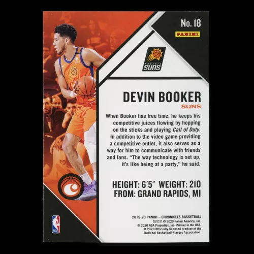 Devin Booker 2019-20 Chronicles Suns