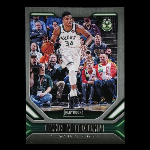 Giannis Antetokounmpo 2019-20 Chronicles Playbook Bucks