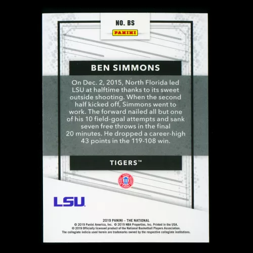 Ben Simmons 2019 The National Tigers