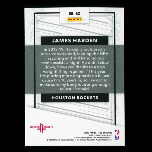 James Harden 2019 The National Rockets