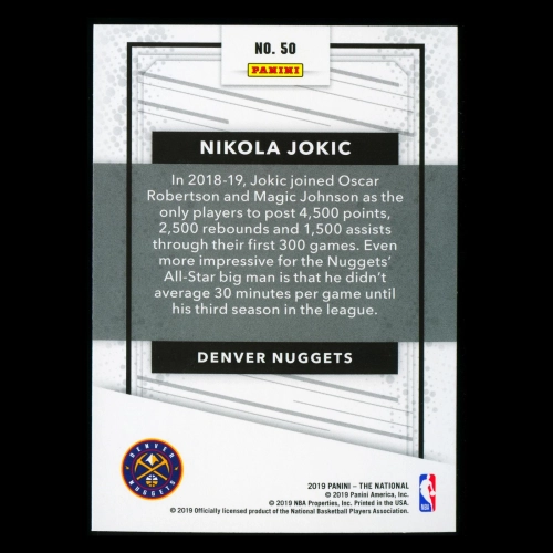 Nikola Jokic 2019 The National Nuggets