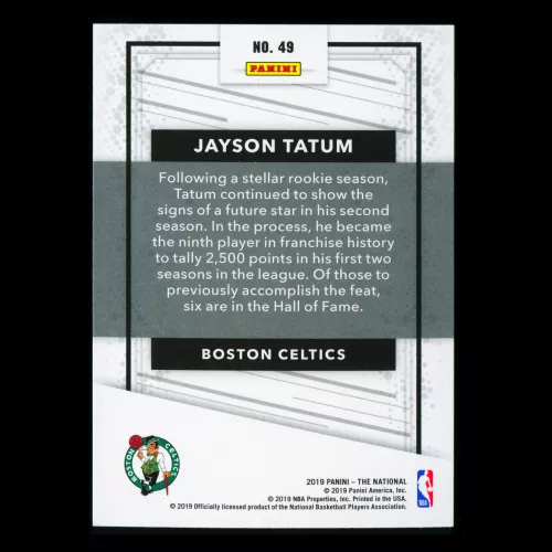 Jayson Tatum 2019 The National Celtics