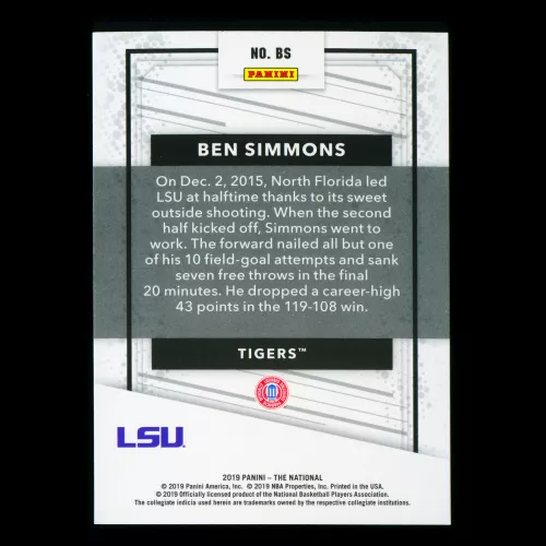 Ben Simmons 2019 The National Tigers