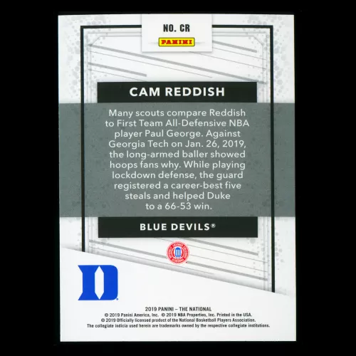Cam Reddish 2019 The National Blue Devils