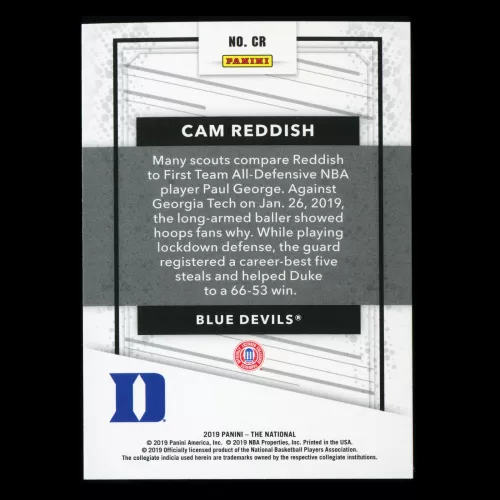 Cam Reddish 2019 The National Blue Devils