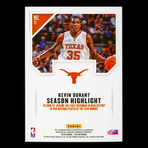 Kevin Durant 2018 The National Longhorns