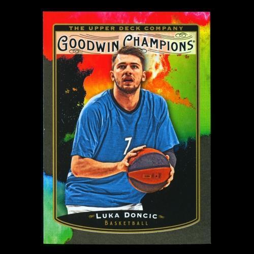 Luka Doncic RC Goodwin Champions Splash of Color Mavericks