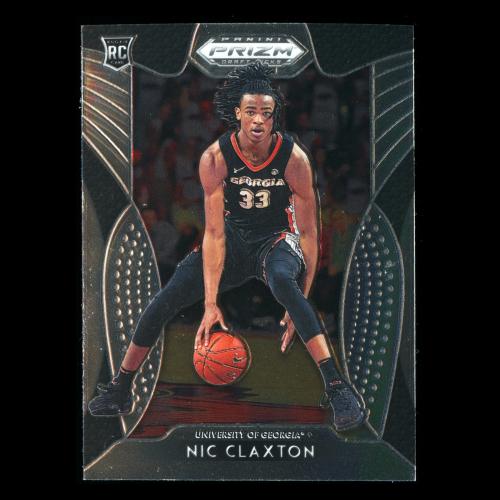 Nic Claxton RC 2019-20 Prizm Draft Picks Rookie Bulldogs | Nets