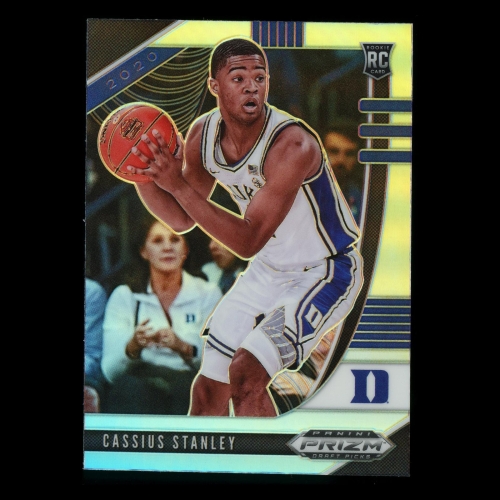 Cassius Stanley RC 2020-21 Prizm Draft Picks Silver Rookie Blue Devils | Pacers