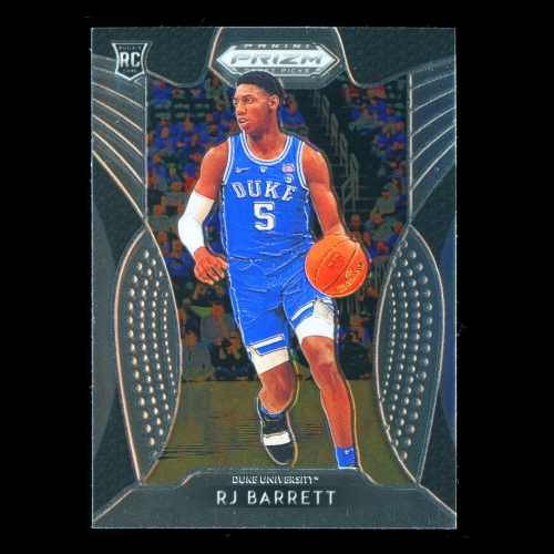 RJ Barrett RC 2019-20 Prizm Draft Picks Rookie Blue Devils | Knicks