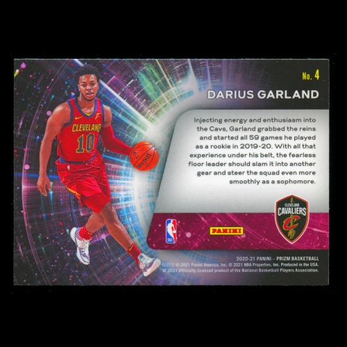 Darius Garland 2020-21 Prizm Sophomore Stars Cavaliers