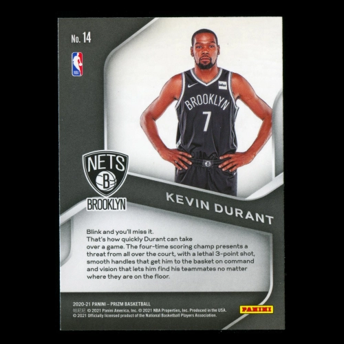 Kevin Durant 2020-21 Prizm Dominance Nets