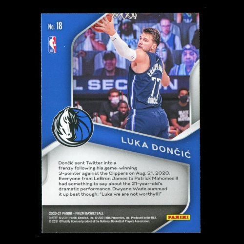 Luka Doncic 2020-21 Prizm Dominance Mavericks