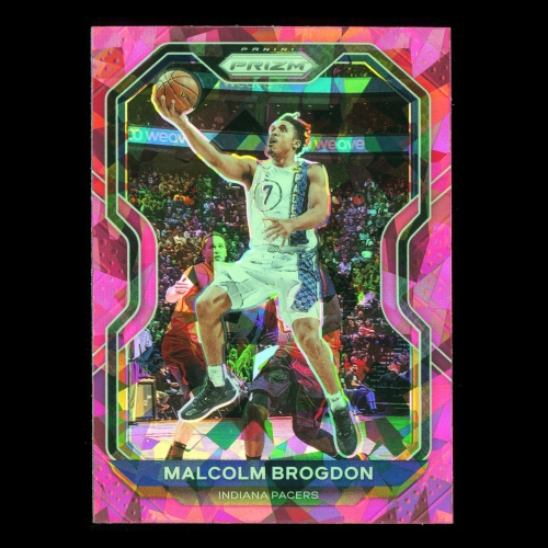 Malcolm Brogdon 2020-21 Prizm Pink Ice Pacers