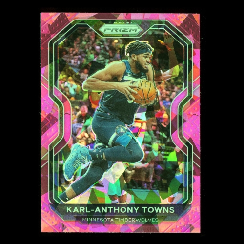 Karl-Anthony Towns 2020-21 Prizm Pink Ice Timberwolves