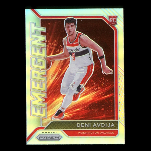 Deni Avdija 2020-21 Prizm Emergent Silver Wizards