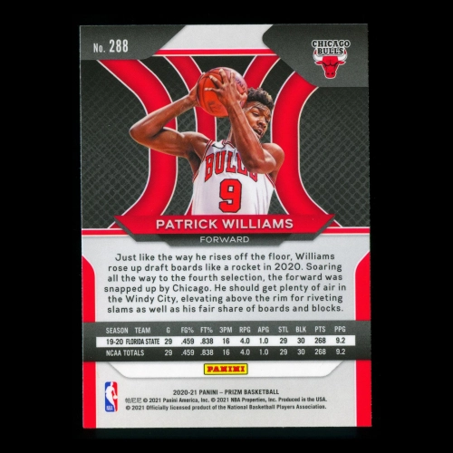 Patrick Williams RC 2020-21 Prizm Rookie Bulls