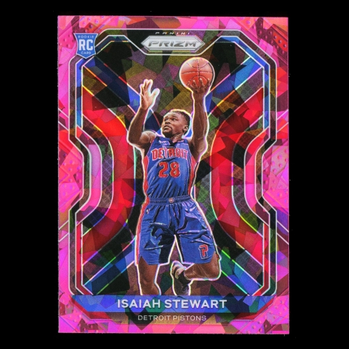 Isaiah Stewart RC 2020-21 Prizm Pink Ice Rookie Pistons