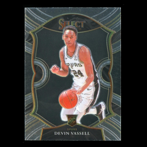 Devin Vassell RC 2021 Select Concourse Rookie Spurs