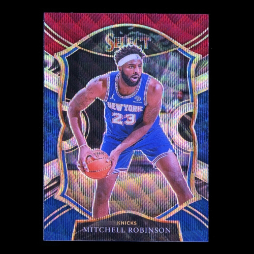 Mitchell Robinson 2021 Select Concourse Red White & Blue Knicks