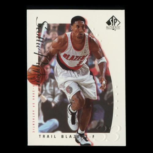 Scottie Pippen 1999-00 SP Authentic Trail Blazers