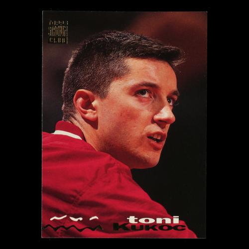 Toni Kukoc RC 1993-94 Topps Stadium Club Rookie Bulls
