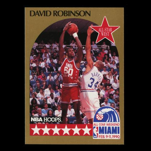 David Robinson 1990-91 Hoops All-Star West Spurs