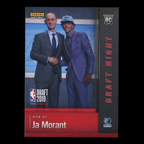 Ja Morant 2019-20 Panini Instant Draft Night Grizzlies /1796