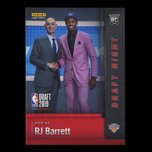 RJ Barrett 2019-20 Panini Instant Draft Night Knicks /1989