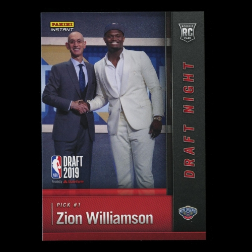 Zion Williamson 2019-20 Panini Instant Draft Night Pelicans /17281