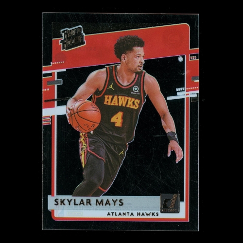 Skylar Mays RR 2020-21 Clearly Donruss Rated Rookie Hawks