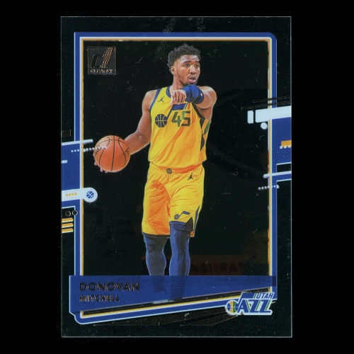 Donovan Mitchell 2020-21 Clearly Donruss Jazz