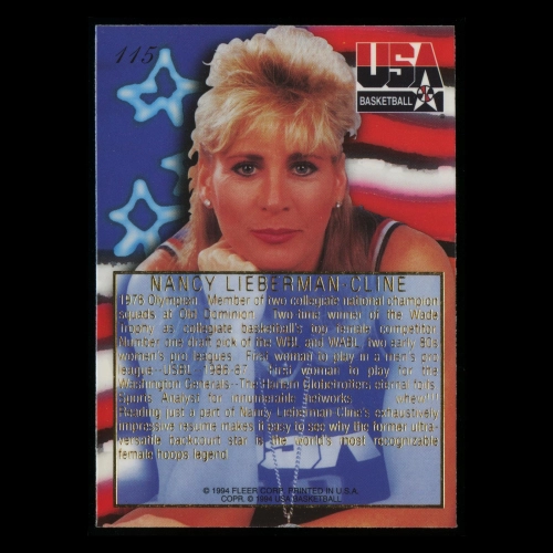 Nancy Lieberman-Cline 1994 Flair Legend USA Basketball
