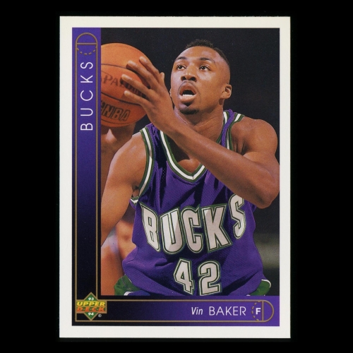 Vin Baker RC 1993-94 Upper Deck Rookie Bucks