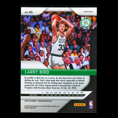 Larry Bird 2018-19 Prizm Ruby Wave Celtics