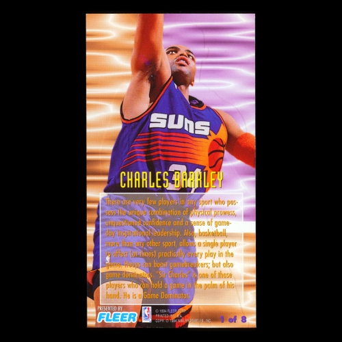 Charles Barkley 1994-95 Jam Session Gamebreakers Suns