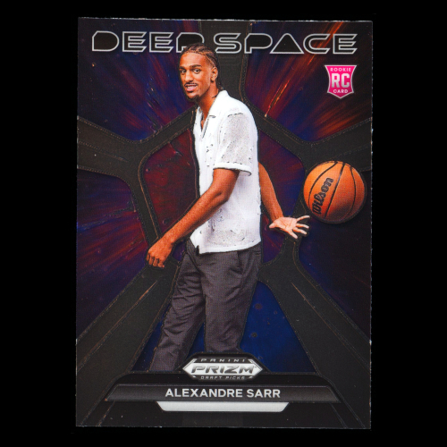 Alexandre Sarr RC 2024-25 Panini Prizm Draft Picks Deep Space Rookie Wildcats