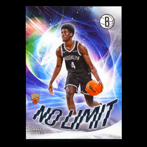 Drake Powell RC 2025-26 Topps No Limit Rookie Nets